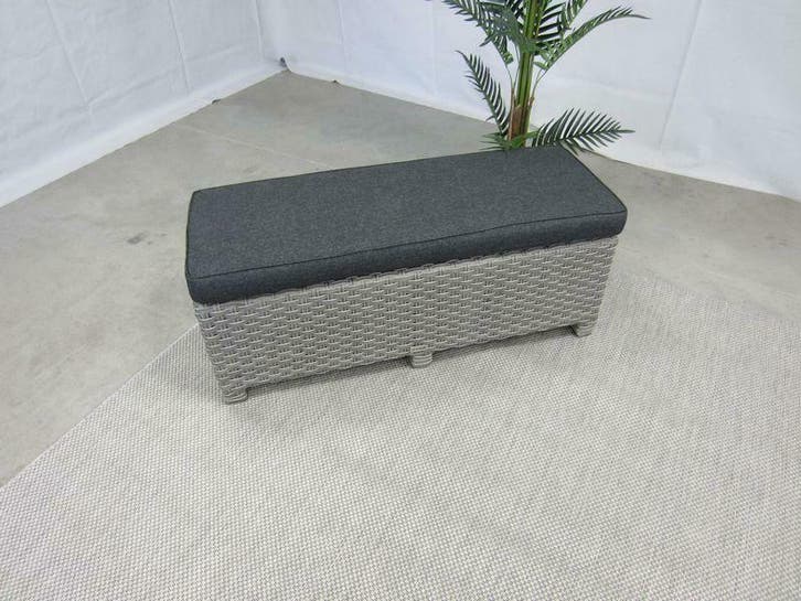 Te Velde tuinmeubelen palermo lounge-dining bankje, Tuin en Terras, Tuinsets en Loungesets, Bank, Nieuw, 2 zitplaatsen, Wicker