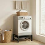 vidaXL Wasmachine Pedestal Zwart 62 x 60,5 x 32,5 cm Staal, Verzenden, Nieuw