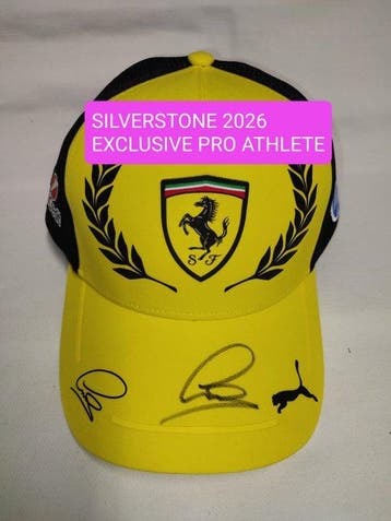 Ferrari - Silverstone 2026 - Lewis Hamilton - Honkbalpet, Nieuw