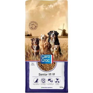 Carocroc 18 / 10 Senior Silver 3 kg (Hondenvoer), Verzenden, Hond