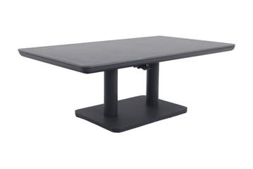 VDG Medina up&down tafel 140x80 cm royal grey, Tuin en Terras, Verzenden, Nieuw, Rond, Overige materialen