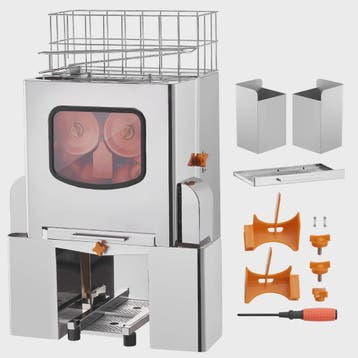 Professionele Automatische Sinaasappelpers - 120W RVS - 20 S, Witgoed en Apparatuur, Verzenden, Nieuw