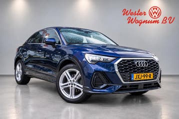 Zakelijke Lease |  Audi Q3 Sportback 45 TFSIe Advanced Editi, Automaat, Gebruikt, Blauw, Overige brandstoffen