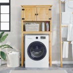 vidaXL Wasmachinekast Corona massief grenenhout, Verzenden, Nieuw