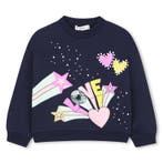 Fleece sweatshirt Love met pailletten en studs 104, Ophalen of Verzenden, Nieuw, Meisje, Trui of Vest