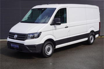 Volkswagen Crafter 35 140pk L3H2/L2H1 Cruise control Airco T, Gebruikt, Volkswagen, Wit, Lease
