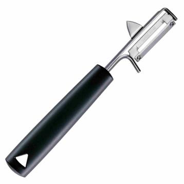 Triangle dunschiller linkshandig zwart 19 cm met RVS lemm..., Huis en Inrichting, Ophalen of Verzenden, Nieuw