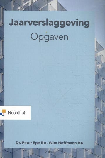 Jaarverslaggeving opgaven, 9789001590796, Boeken, Verzenden, Zo goed als nieuw, HBO