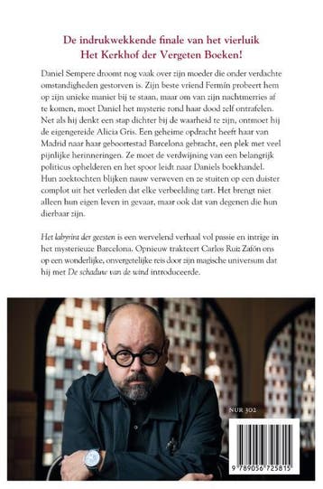 Het Kerkhof der vergeten boeken 4 9789056725815, Boeken, Verzenden, Gelezen, Carlos Ruiz Zafón