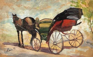Antonio Asturi (1904-1986) - La carrozzella