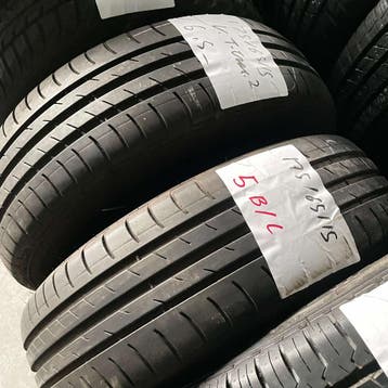 2 x Vredestein T-Trac 175-65-15 Zomerbanden 6,5mm, Gebruikt, 15 inch, 175 mm, Ophalen of Verzenden