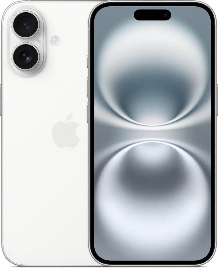 Apple iPhone 16 wit 128GB B Grade, Telecommunicatie, Mobiele telefoons | Apple iPhone, Zonder abonnement, 128 GB, iPhone 16, Zonder simlock