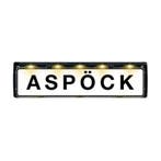 Aspöck Kentekenplaathouder Incl. LED Verlichting Bovenkant, Auto-onderdelen, Verlichting, Ophalen of Verzenden, Nieuw