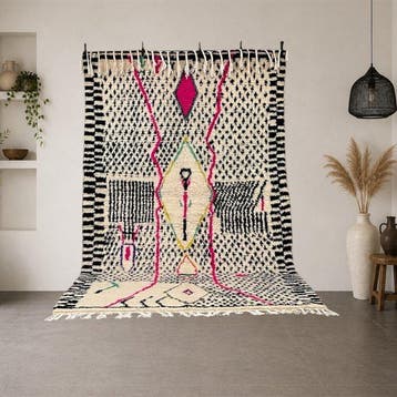 Berber, Authentiek handgemaakt Azilal tapijt – artistieke, Nieuw