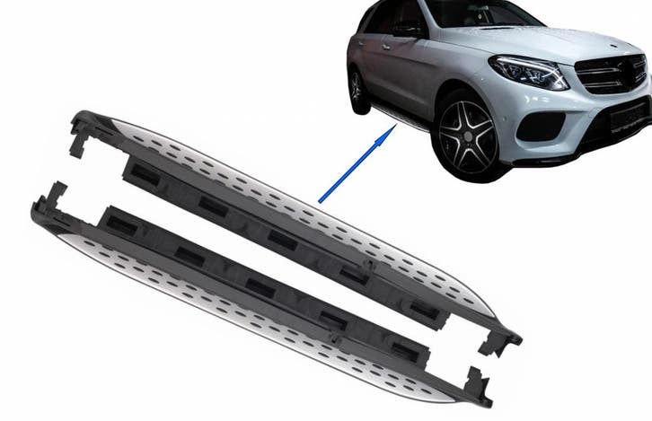 Sidesteps Treeplanken Mercedes GLE & M klasse W166 11-18, Auto-onderdelen, Overige Auto-onderdelen, Ophalen of Verzenden