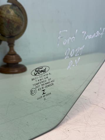 Ford Tansit bj.2021 Driehoekruit rechts voor 43R-004026, Auto-onderdelen, Ruiten en Toebehoren, Gebruikt, Ford