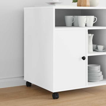 vidaXL Wiel 2 st Zwart 39,5 x 39,5 x 37,8 mm IJzer en, Verzenden, Nieuw