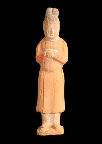 Oud Chinees, Tang-dynastie Terracotta Beeldje van een