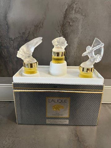Lalique - Parfumfles - De Mascottes - Glas en luciet, Antiek en Kunst