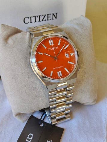 Citizen - Automatic Tsuyosa Orange - Zonder minimumprijs -, Nieuw