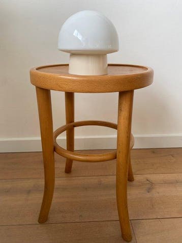 Kruk - Thonet stijl kruk / plantentafel - Jaren 60 / 70 -