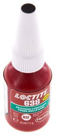 Loctite 638 Groene 10 Ml Voorgelockte Lijm, Verzenden, Nieuw