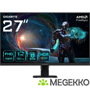 Gigabyte GS27FA 27  Full HD 180Hz IPS Gaming monitor, Computers en Software, Verzenden, Nieuw, Gigabyte