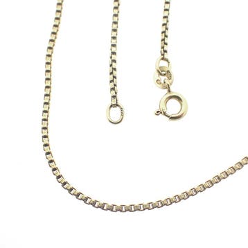 Gouden Venetiaanse schakelketting, Ophalen of Verzenden, Gebruikt, Overige kleuren, Goud