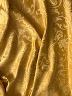 San Leucio top quality - exclusieve damast zijde ramage goud, Antiek en Kunst