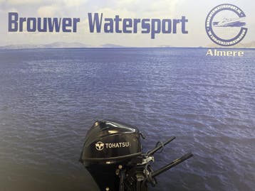 “ Tohatsu 9.8 | Buitenboordmotor | Elektrisch gestart “, 5 tot 10 pk, Viertaktmotor, Ophalen of Verzenden, Zo goed als nieuw