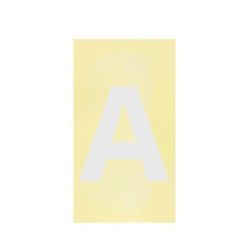 Huisnummer Sticker - Toevoeging A, Verzenden, Nieuw