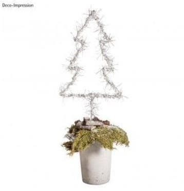 Metalen frame Kerstboom draadframe 40x18 cm, Hobby en Vrije tijd, Knutselen, Ophalen of Verzenden, Nieuw