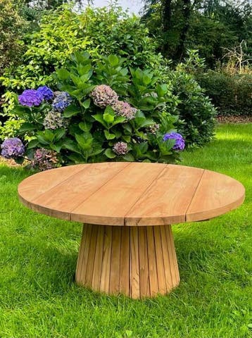 Bijzettafel Elst -  80 cm doorsneeTuinmeubelen, Ophalen of Verzenden, Nieuw