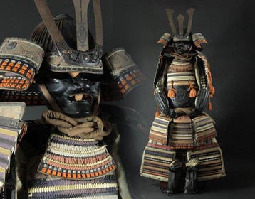 Harnas - Japan - Volledig formaat Samurai pantserset – Suji