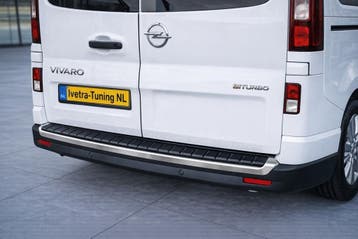 Bumperbeschermer Opel Vivaro | Gepoedercoat, Verzenden