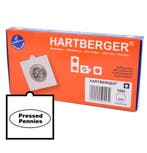 Hartberger Munthouders PRESSED PENNIES (100x) zelfklevend, Ophalen of Verzenden, Verzamelmap