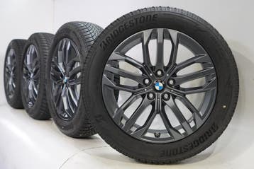 BMW X1 iX1 U11 BEV X2 iX2 U10 879 18 inch velgen Bridgestone, 18 inch, Gebruikt, Velg(en), Winterbanden
