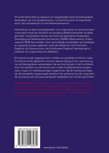 Goederenrecht / Recht in je opleiding 9789462128989, Verzenden, Gelezen, R. Westra