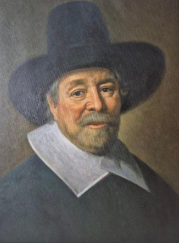 Hollandse School (XX) - Kopie van Rembrandt., Antiek en Kunst