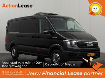 MAN TGE 20TDi Zwart occasion, Auto's, Zwart, MAN, Zwart, Nieuw