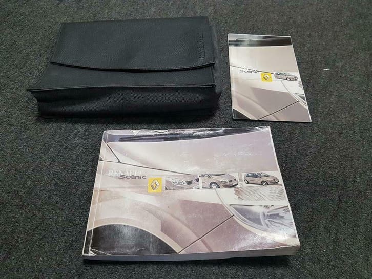 2004 Renault Scenic Boordmap Instructieboekje Handleiding NL, Auto diversen, Handleidingen en Instructieboekjes, Verzenden