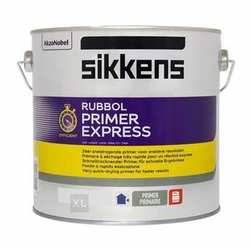 Sikkens Rubbol Primer Express - 2,5 ltr - Donkere kleuren, Doe-het-zelf en Verbouw, Verf, Beits en Lak, Verzenden, Nieuw