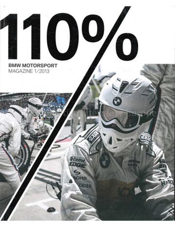 2013 BMW MOTORSPORT MAGAZINE 1 DUITS | ENGELS, Nieuw, BMW, Author