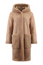 Studio Ar By Arma Jas in maat 36 Bruin, Kleding | Dames, Jassen | Winter, Studio Ar By Arma, Verzenden, Zo goed als nieuw, Bruin