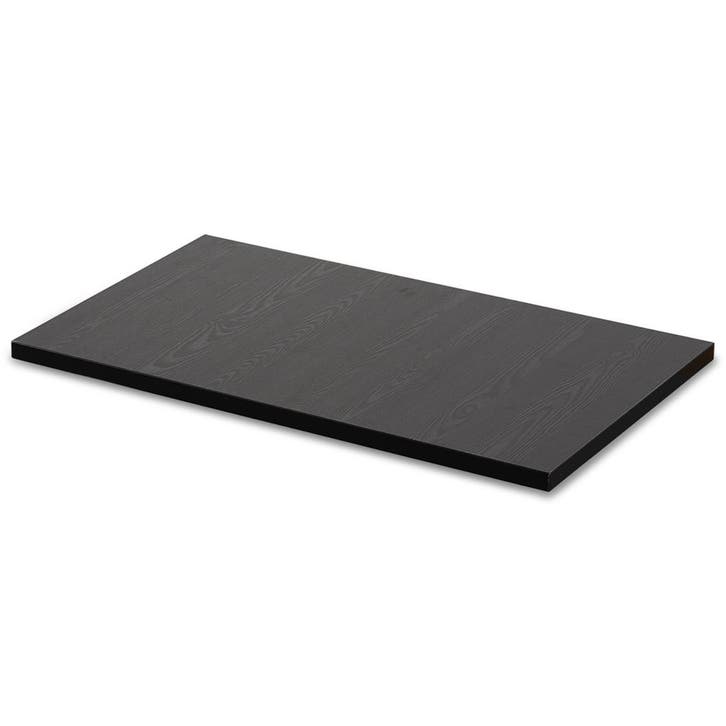 Aanbouwblad 48 x 80 cm - Shadow Black, Zakelijke goederen, Kantoor en Winkelinrichting | Kantoormeubilair en Inrichting, Ophalen of Verzenden