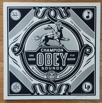 Shepard Fairey (OBEY) (1970) - Champion Sounds (artist