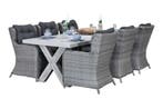 Norwich-Delano Tuinset 6 Personen - Polystone, Vintage Antiq, Huis en Inrichting, Complete eetkamers, Verzenden, Nieuw