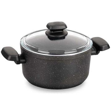 Korkmaz Ornella Braadpan 28 cm – Aluminium Pan 8L Met Deksel, Ophalen of Verzenden, Nieuw