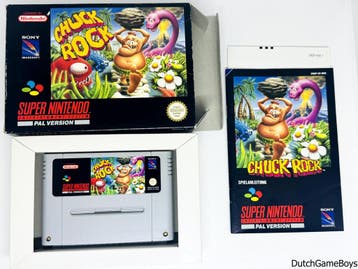 Super Nintendo / Snes - Chuck Rock - NOE, Verzenden, Gebruikt