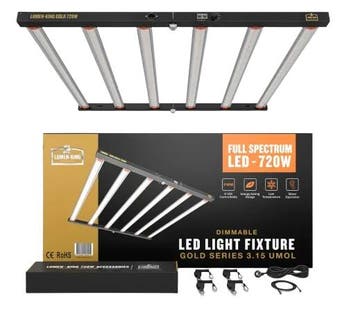 Lumen King Gold Serie 720W LED, Tuin en Terras, Verzenden, Nieuw
